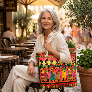 Clara | Queens of Melanin Beach Bag