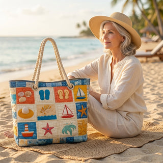 Opal | Summer Seaside Beach Bag