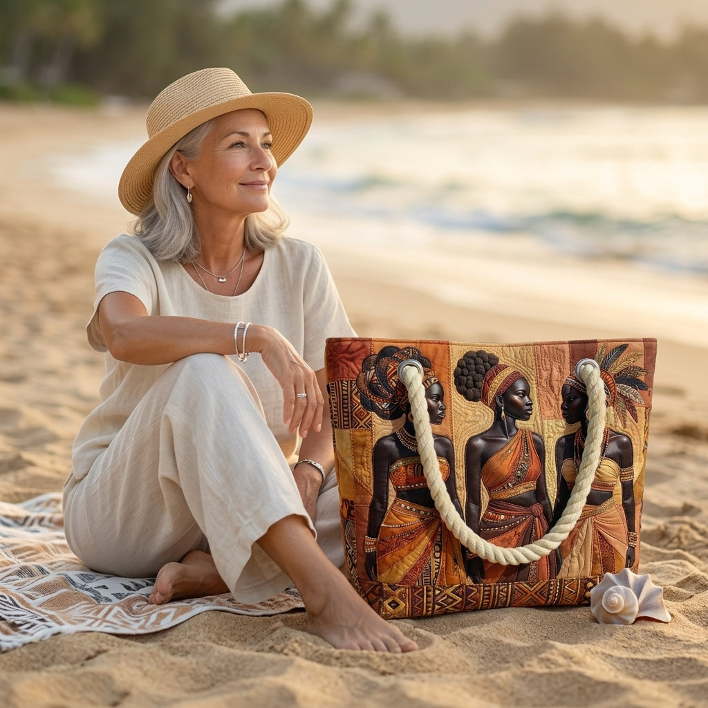 Mabel | Melanin Queens Glow Beach Bag