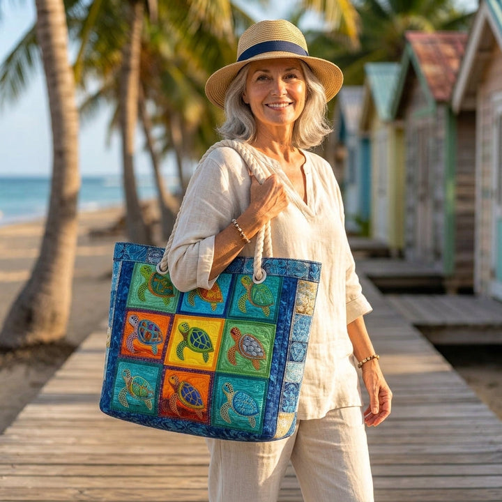 Hattie | Tranquil Turtle Beach Bag