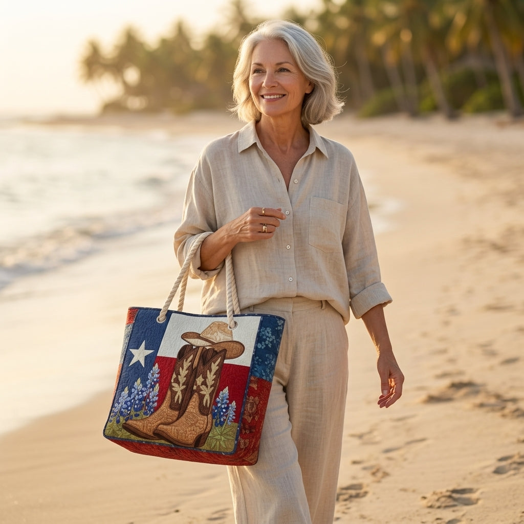 Dottie | Texas Pride Beach Bag