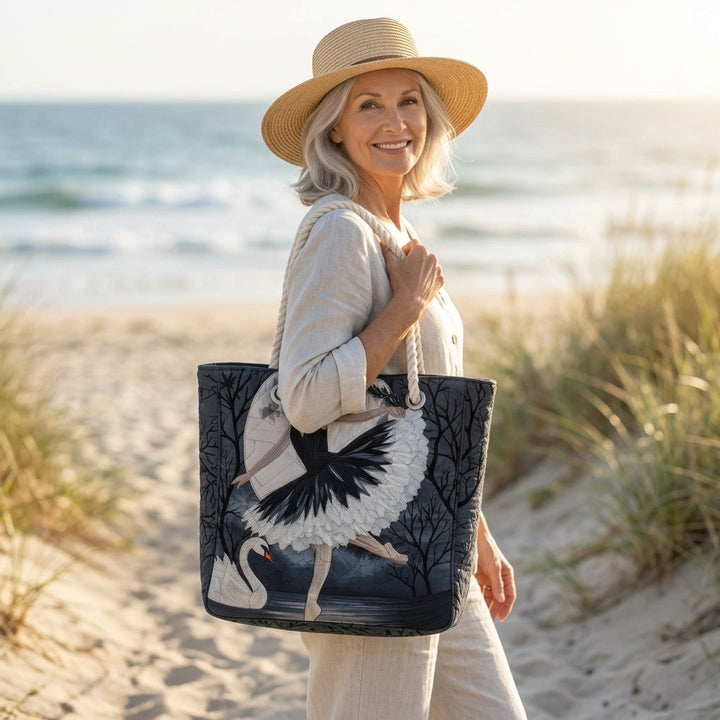 Junie | Elegant Ballerina Beach Bag