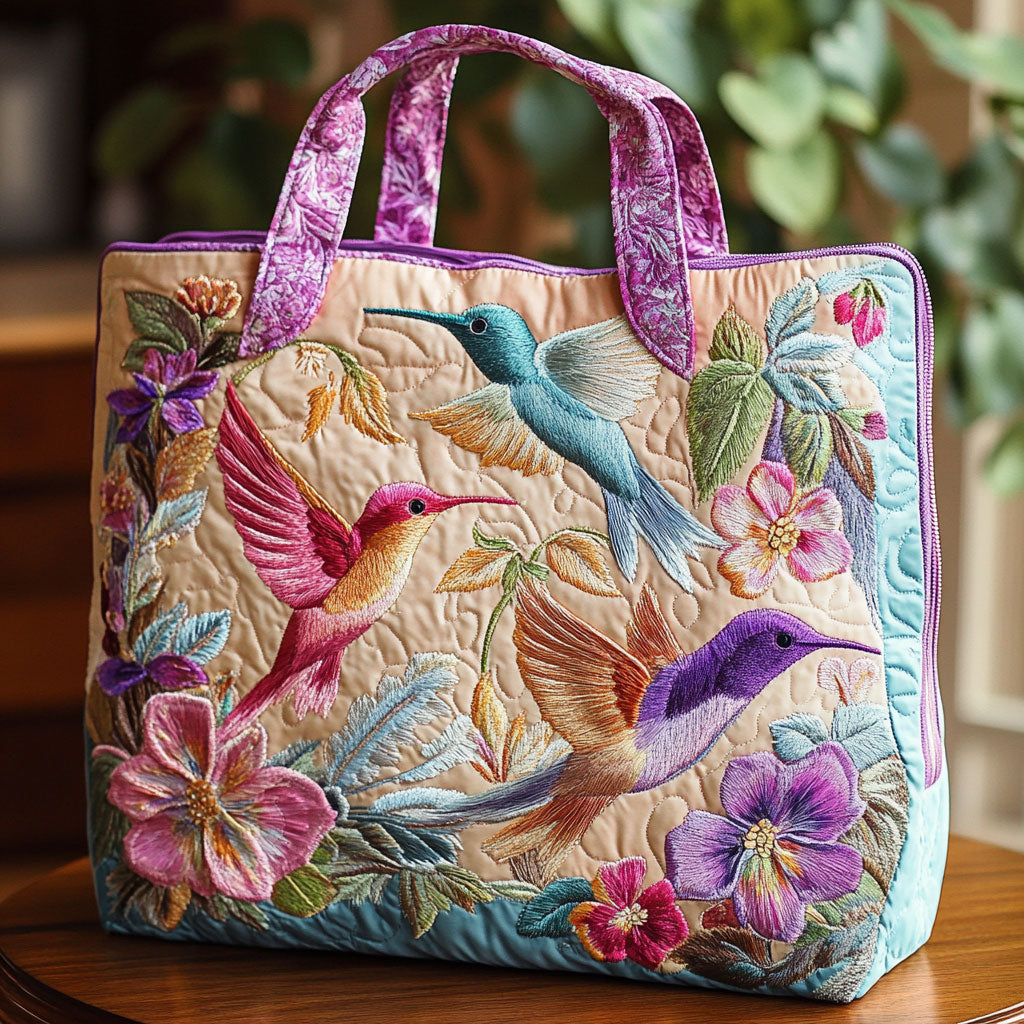 Hazel | Hummingbird Flower Tote
