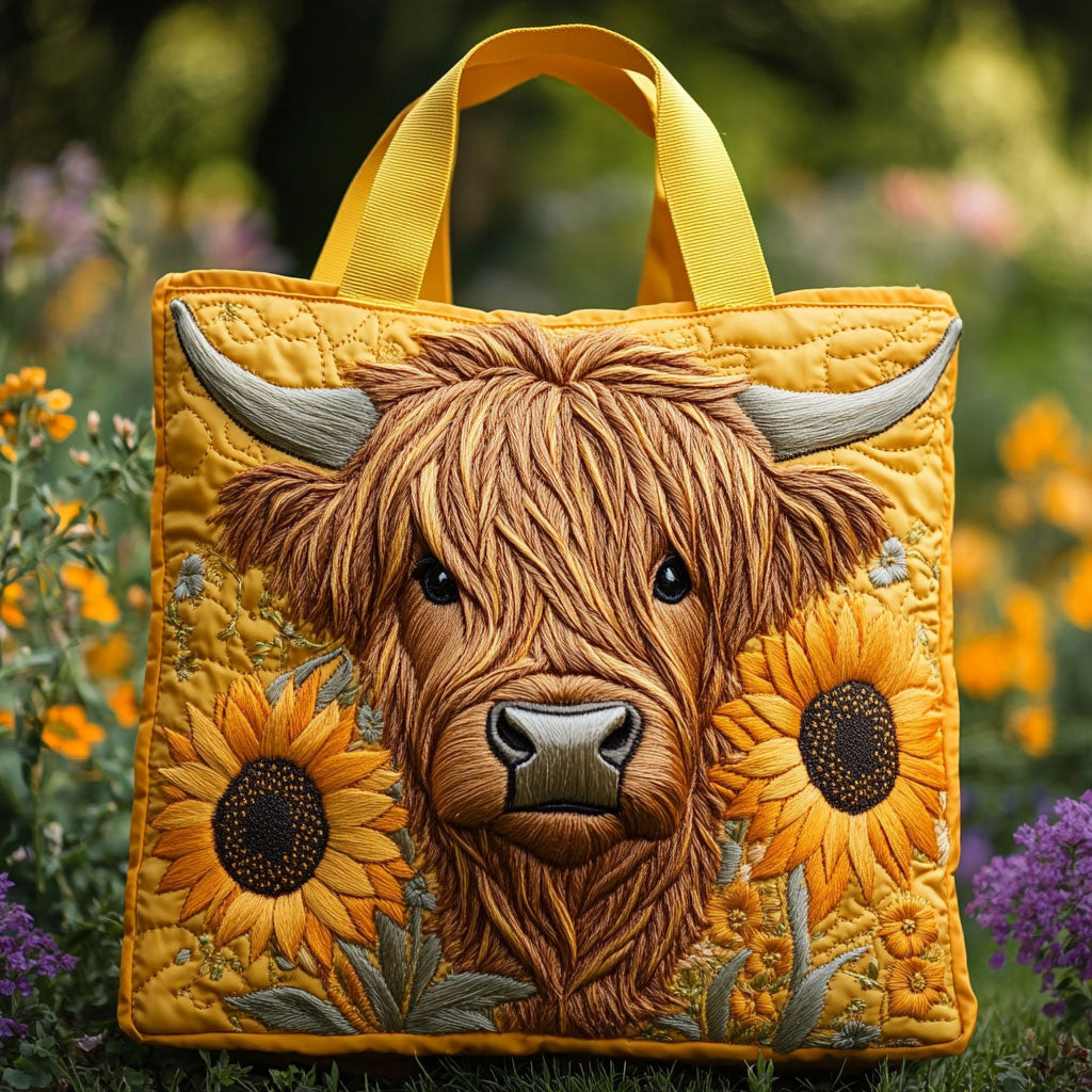 Adeline | Sunflower Cow Tote