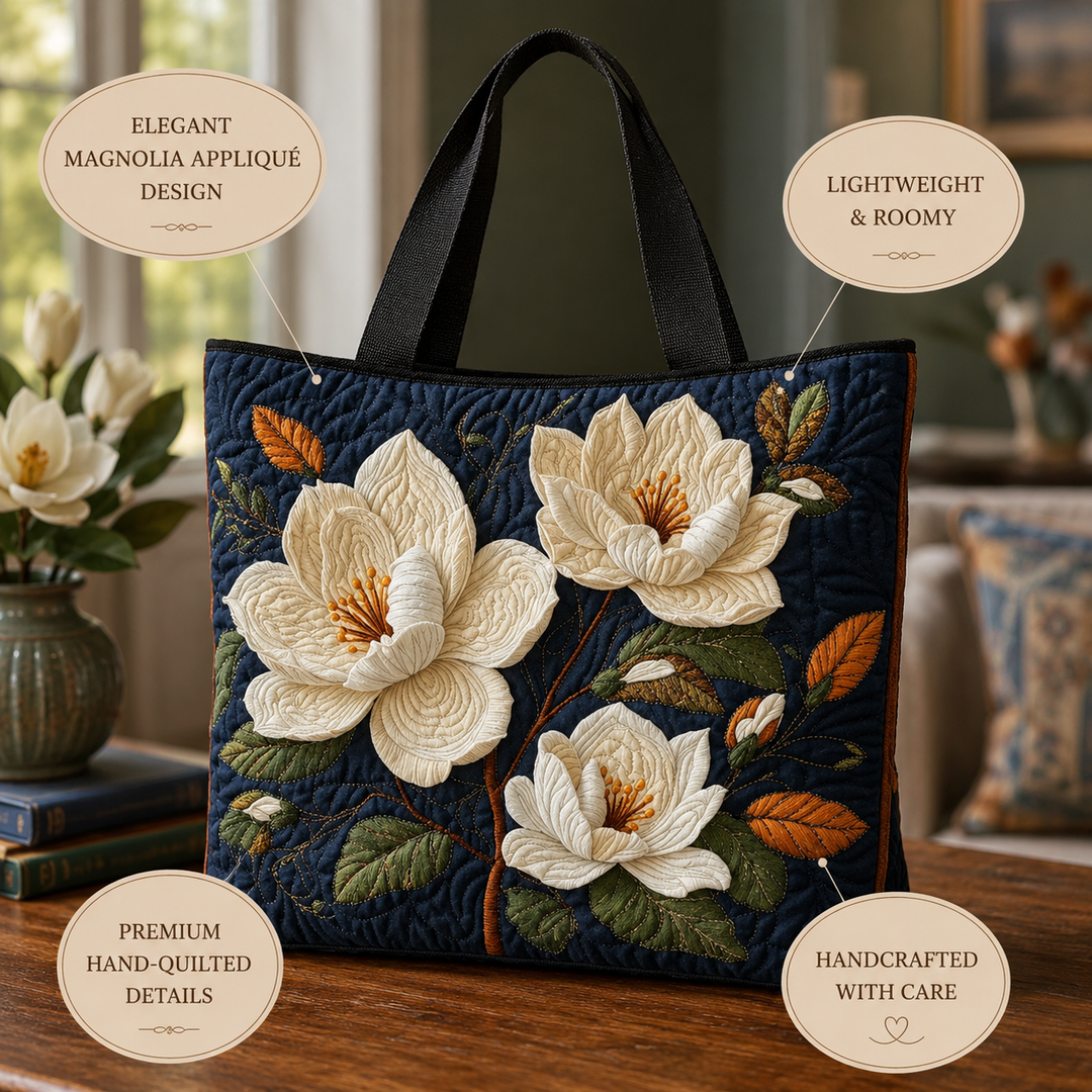 Wilhelmina | Artisan Delicate Magnolia Tote