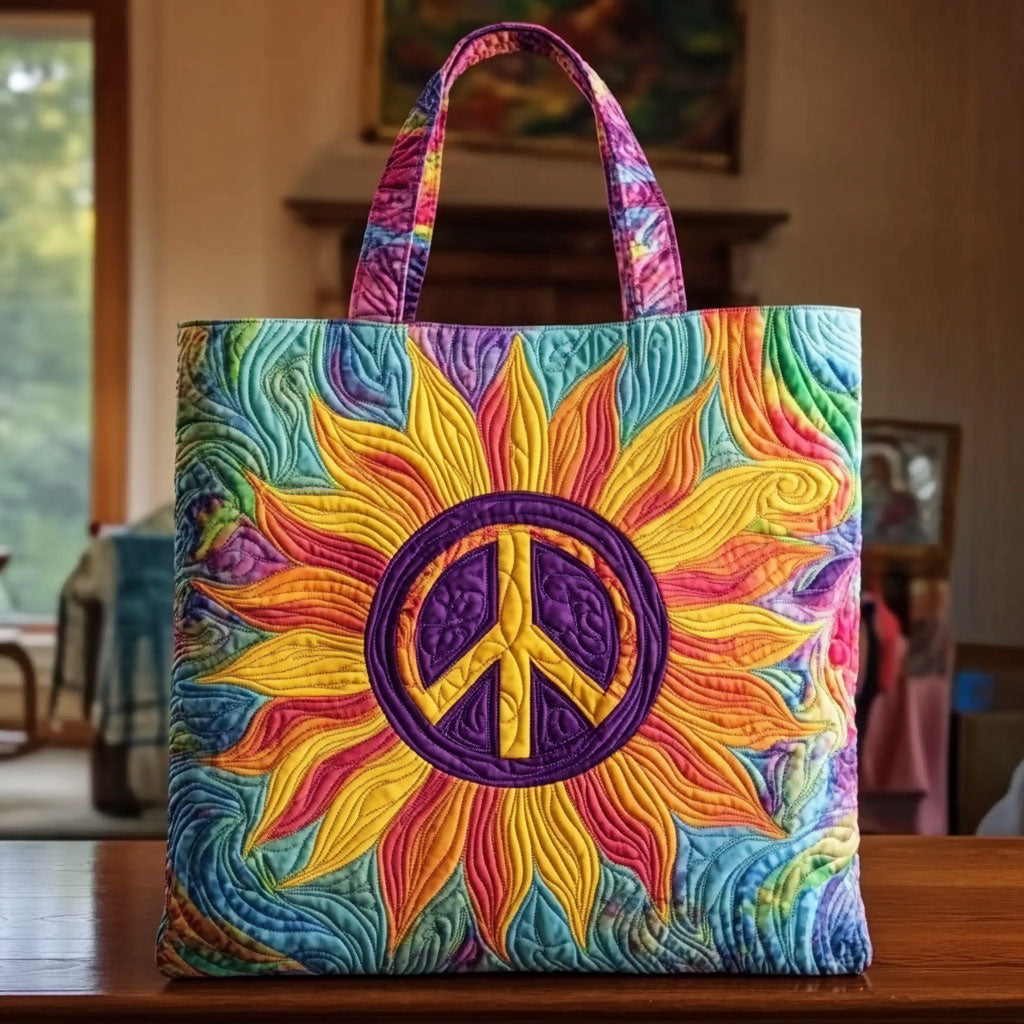 Vivienne | Radiant Peace Sunflower Tote