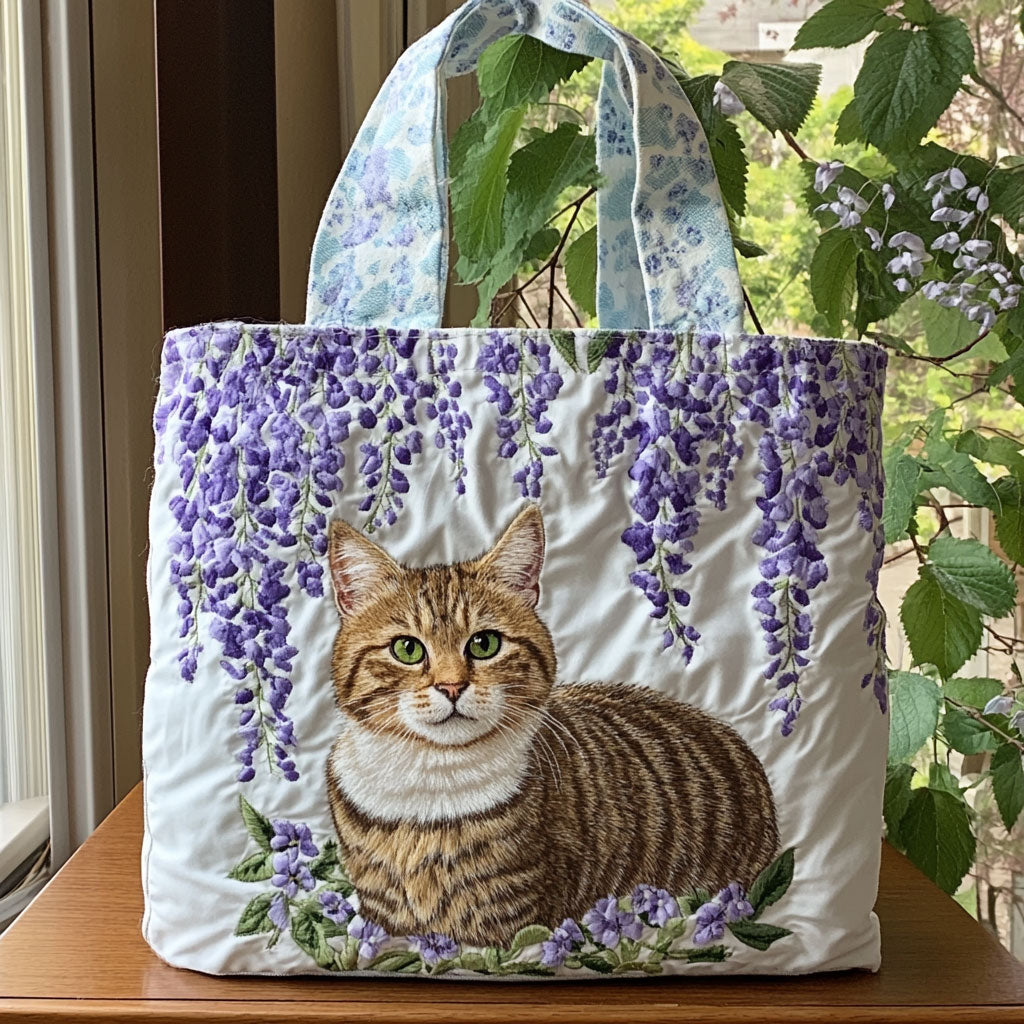 Lena | Lavender Whiskers Tote