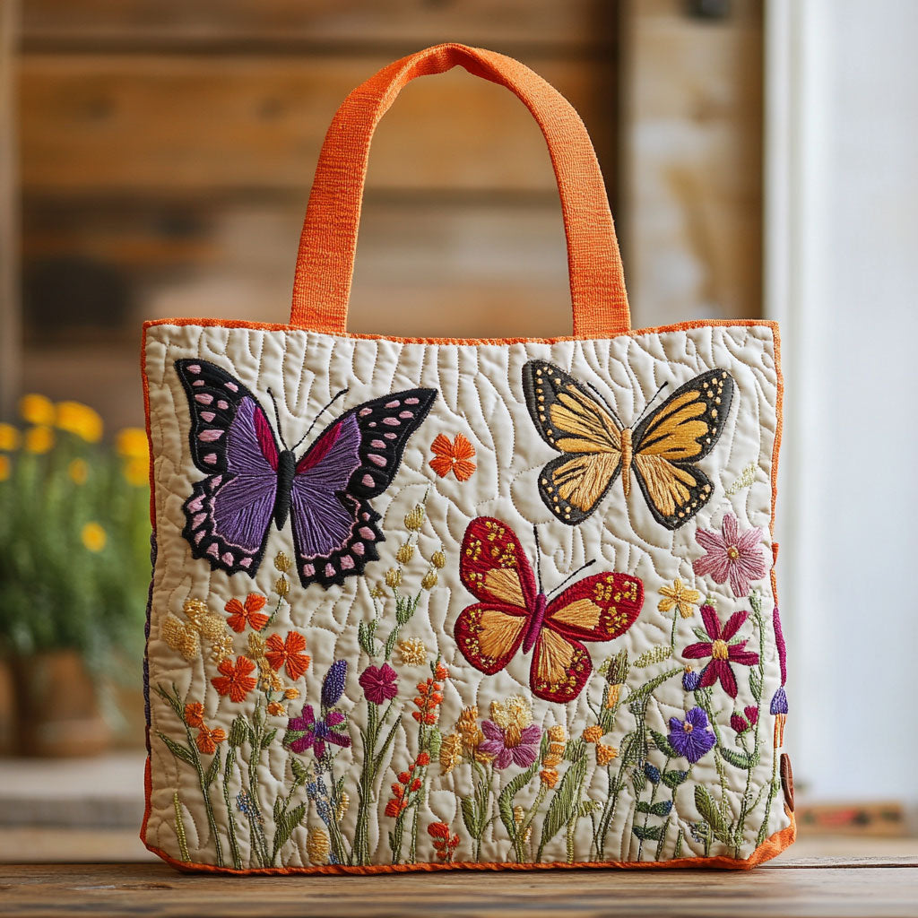 Cora | Butterfly Flower Garden Tote