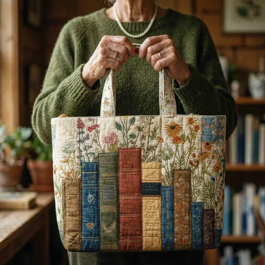 Frances | Artisan Books and Flowers Tote