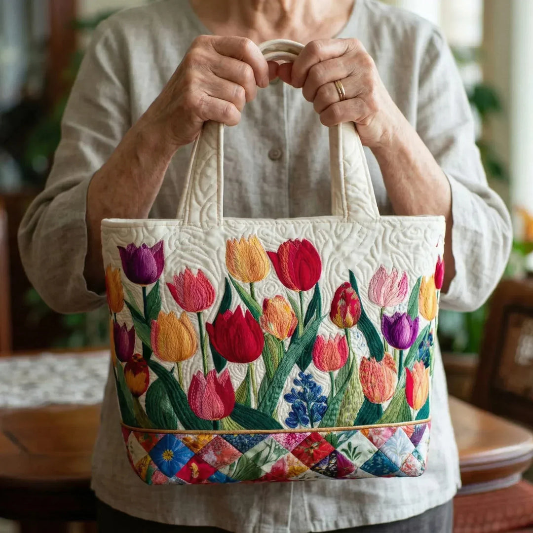 Constance | Tulip Garden Tote