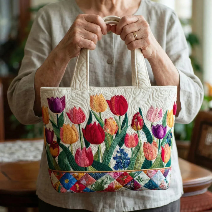 Constance | Tulip Garden Tote