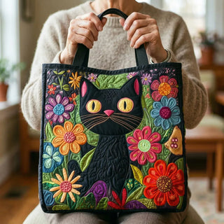 Verity | Enchanted Black Cat Tote