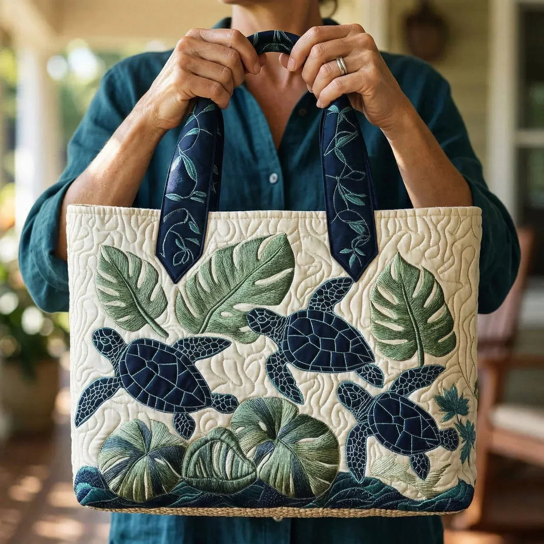 Annabel | Artisanal Bag - Grace of the Sea Turtle Tote