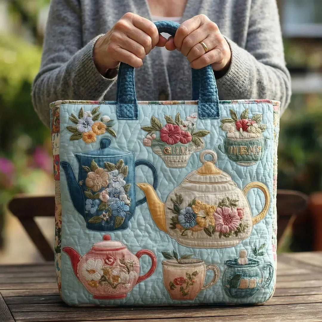 Nerissa | Floral Pattern Tote