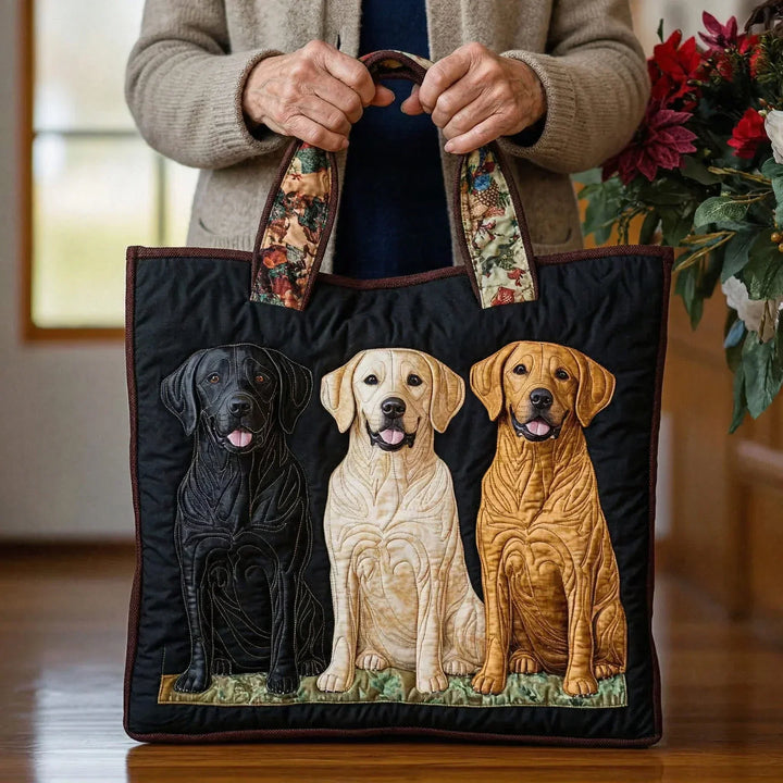 Eloise | Handmade Bag - Three Labradors Tote