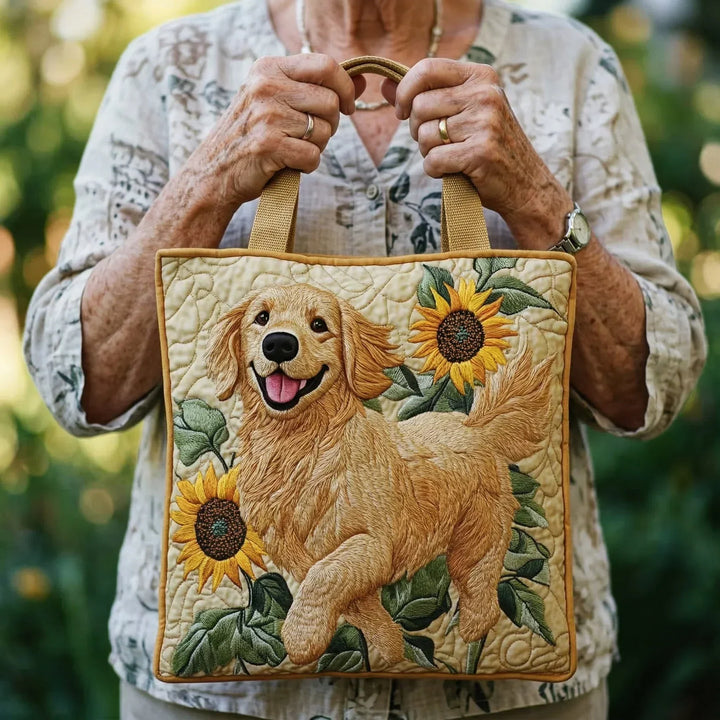 Penelope | Artisanal Bag - Golden Retriever Tote