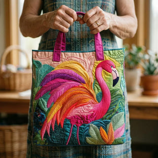 Ursula | Rainbow Flamingo Tote