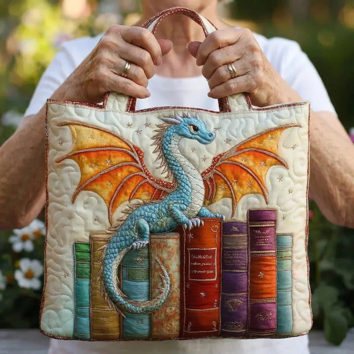 Winifred | Emerald Dragon Book Guardian Tote