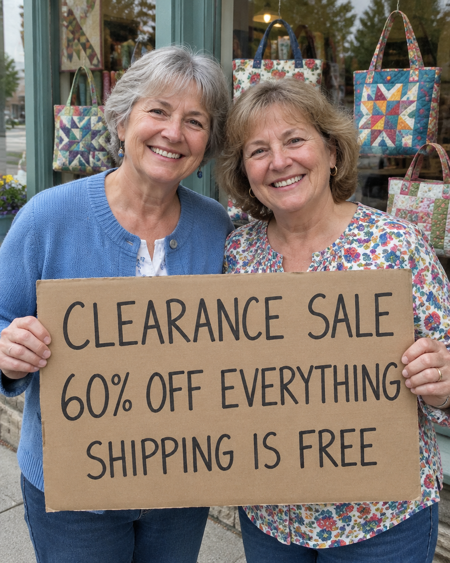 Clearance sale 60 percent off